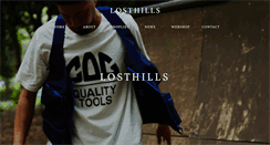 Desktop Screenshot of losthills.jp