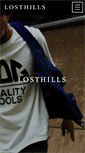 Mobile Screenshot of losthills.jp